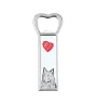 Belgian Shepherd Dog, Belgian Sheepdog - bottle opener with a dog, personalized fridge opener, unique gift for a man by Art-Dog brand