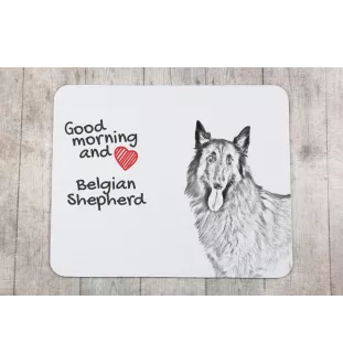 Azawakh I - Mauspad mit Druck, personalisiertes Mauspad mit Hund, einzigartiges Gadget für Büroangestellte von Art-Dog.