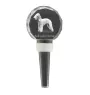 Bedlington Terrier grubszy stopper do wina z psem Art-Dog