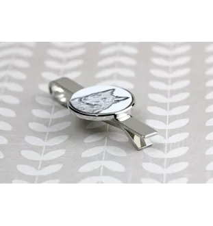 Belgischer Schäferhund - Krawattenklammer mit Hund, personalisierter Krawattenclip, einzigartiges Geschenk für Männer von der Marke Art-Dog