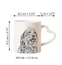 Berger Bergamasque, Berger de Bergame - tasse avec chien, une tasse adorable avec une anse en forme de cœur, un cadeau universel de la marque Art-Dog