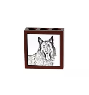 Azawakh, Azawagh I - porte-stylo avec chien, organiseur de bureau avec impression, décoration de bureau personnalisée de la marque Art-Dog