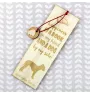 Bedlington Terrier, Rothbury Terrier, Rodbery Terrier - dog bookmark, personalized bookmark, dog gadget for Art-Dog brand readers