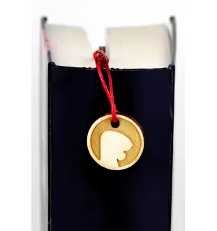 Bedlington Terrier, Rothbury Terrier, Rodbery Terrier - dog bookmark, personalized bookmark, dog gadget for Art-Dog brand readers