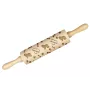 Bergamasco Shepherd Dog, Bergamasco Sheepdog - rolling pin with a dog, decorating cookies with a rolling pin in patterns, a gift for the ceramicist of the Art-Dog brand