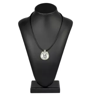 Azawakh, Tuareg Sloughi I - dog necklace, personalized pendant with a photo, unique necklace for women and men by Art-Dog brand