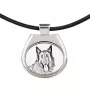 Azawakh, Tuareg Sloughi I - dog necklace, personalized pendant with a photo, unique necklace for women and men by Art-Dog brand