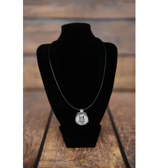 Azawakh, Tuareg Sloughi I - dog necklace, personalized pendant with a photo, unique necklace for women and men by Art-Dog brand