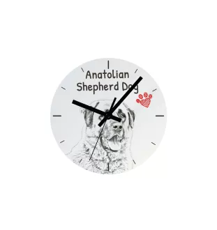 Azawakh, Azawagh I - horloge murale avec chien, horloge de table avec impression, décoration personnalisée de la maison de la marque Art-Dog