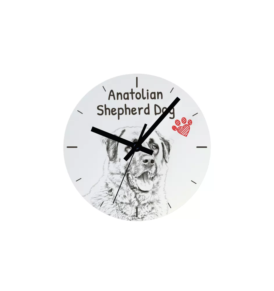 Azawakh, Tuareg Sloughi I - wall clock with a dog, shelf clock with a print, personalized home decoration from the Art-Dog brand