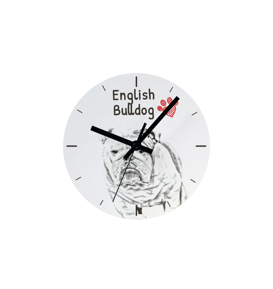 Chiens de Berger Belge - horloge murale avec chien, horloge de table avec impression, décoration personnalisée de la maison de la marque Art-Dog