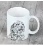 Bergamasker Hirtenhund, Berger de bergame - Tasse mit Hund, entzückende Tasse mit Grafik, Geschenk mit Ihrem Foto von der Marke Art-Dog