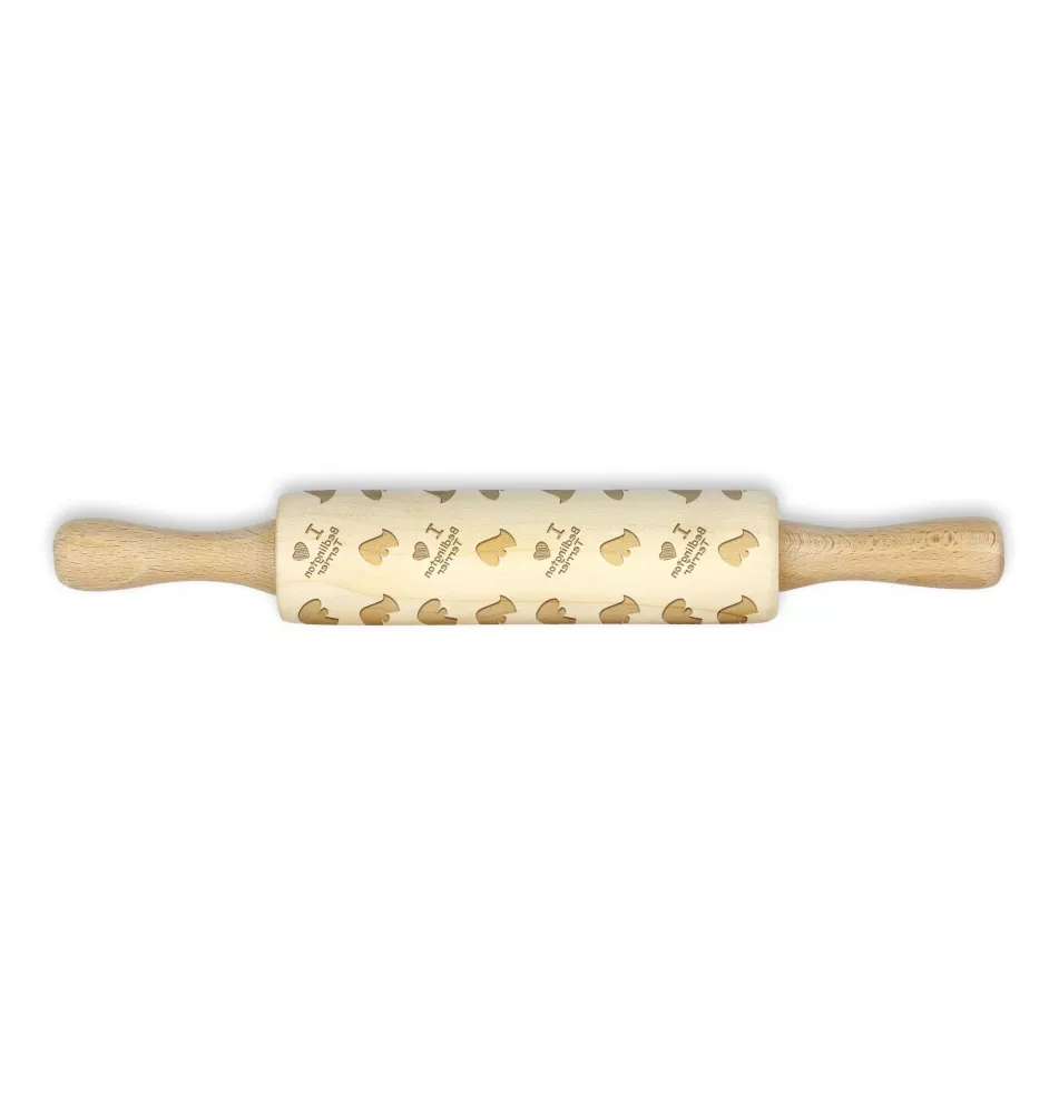 Terrier De Bedlington, Bedlington Terrier - petit rouleau à motifs de chien, rouleau à pâtisserie pour enfant, décoration en argile céramique de la marque Art-Dog