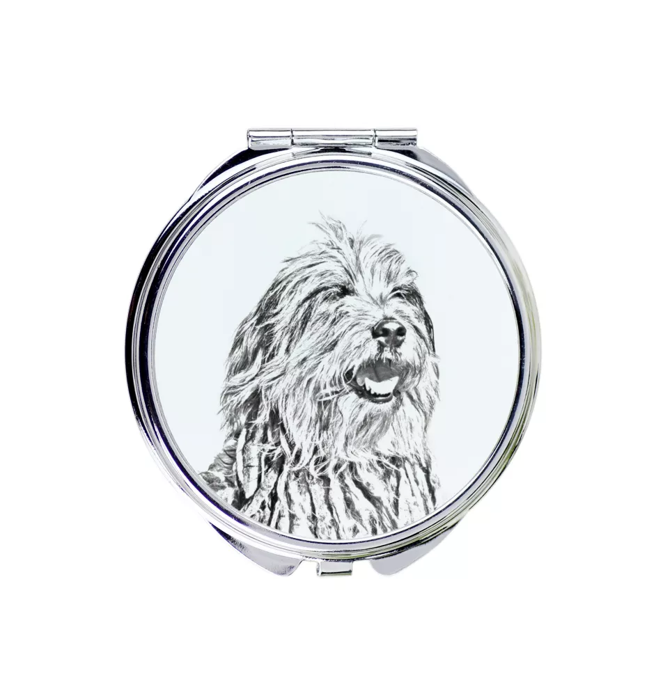 Bergamasco lusterko ze zdjęciem psa Art-Dog