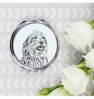 Bergamasco lusterko ze zdjęciem psa Art-Dog