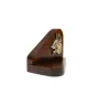 Azawakh, Azawagh I - bougeoir en bois avec un chien, support pour bougie chauffe-plat, lieu de mémoire pour chien de la marque Art-Dog