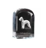 Bedlington Terrier kryształ pieczątka pięczątka z psem Art-Dog