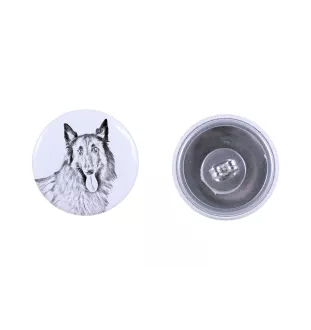 Azawakh, Tuareg Sloughi I - unique dog earrings, your pet on a keychain, Art-Dog's own brand