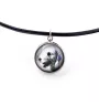Terrier De Bedlington, Bedlington Terrier - ensemble de bijoux dans une boîte, collier, boucles d'oreilles, bracelet, produits de la marque Art-Dog