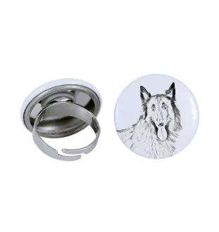 Azawakh, Tuareg Sloughi I - women's jewelry with a dog portrait, handmade product, possibility to add your own photo, Art-Dog brand