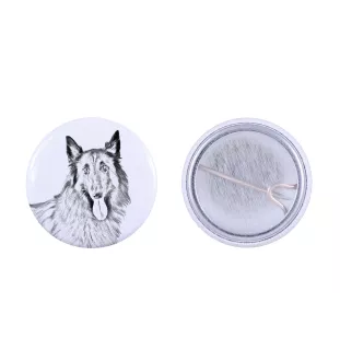 Azawakh, Tuareg Sloughi I - pin with your dog, add your own photo, Art-Dog brand