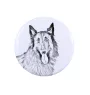 Azawakh, Azawagh I - badge avec votre chien, ajoutez votre propre photo, marque Art-Dog