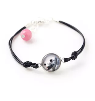 Terrier De Bedlington, Bedlington Terrier - ensemble de bijoux avec votre photo, accessoire féminin, article fait main, produit fabriqué à la main avec passion pour la création de la marque Art-Dog