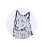 Belgian Shepherd Dog, Belgian Sheepdog - pin with your dog, add your own photo, Art-Dog brand