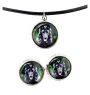 Chiens de Berger Belge - boîte à bijoux avec votre photo, ensemble collier et boucles d'oreilles, produits personnalisés de la marque Art-Dog