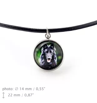 Belgischer Schäferhund - Schmuck mit Ihrem Foto-Box, Halskette und Ohrringe-Set, personalisierte Produkte der Marke Art-Dog.