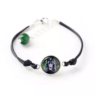 Chiens de Berger Belge - ensemble de bijoux avec votre photo, accessoire féminin, article fait main, produit fabriqué à la main avec passion pour la création de la marque Art-Dog