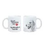 Bedlington Terrier, Rothbury Terrier - Tasse mit Hund, Tasse mit Bild, personalisiertes Geschenk der Marke Art-Dog