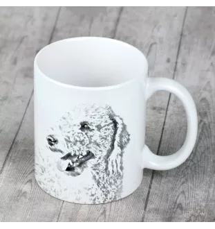 Terrier De Bedlington, Bedlington Terrier - tasse avec chien, tasse avec photo, cadeau personnalisé de la marque Art-Dog
