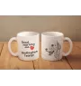 Bedlington Terrier, Rothbury Terrier, Rodbery Terrier - cup with a dog, cup with a photo, personalized gift from the Art-Dog brand