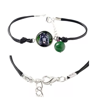 Belgischer Schäferhund - Armband in einer Schachtel mit Ihrem Foto, femininer Schmuck, ein ausgezeichnetes Geschenk der Marke Art-Dog.