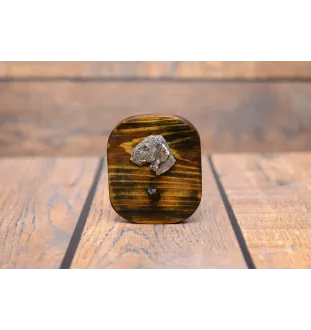 Bedlington Terrier wieszak drewniany pojedynczy Art-Dog