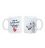 Bedlington Terrier, Rothbury Terrier, Rodbery Terrier - cup with a dog, cup with a photo, personalized gift from the Art-Dog brand
