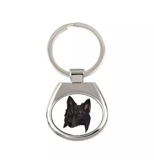 Owczarek belgijski brelok geometryczny Art-Dog