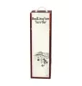 Bedlington Terrier, Rothbury Terrier, Rodbery Terrier - wine box with a dog, alcohol box with graphics, personalized gift box from the Art-Dog brand