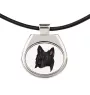 Chiens de Berger Belge - collier avec une photo et un motif géométrique de la marque Art-Dog