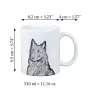 Belgian Shepherd Dog, Belgian Sheepdog - cup with a dog, cup with a photo, personalized gift from the Art-Dog brand