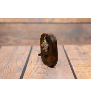 Azawakh, Tuareg Sloughi I - leash hanger, medal hanger with dog, key hook from Art-Dog brand