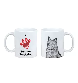 Belgischer Schäferhund - Tasse mit Hund, entzückende Tasse mit Grafik, Geschenk mit Ihrem Foto von der Marke Art-Dog