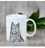 Owczarek belgijski kubek z psem I love Art-Dog