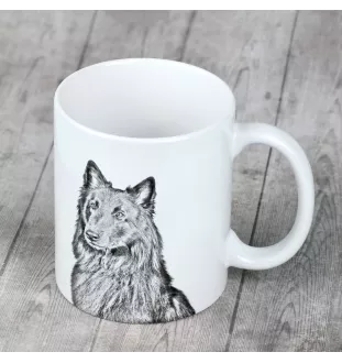 Chiens de Berger Belge - tasse avec chien, une tasse adorable avec une illustration, un cadeau avec votre photo de la marque Art-Dog