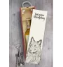 Belgian Shepherd Dog, Belgian Sheepdog - wine box with a dog, alcohol box with graphics, personalized gift box from the Art-Dog brand