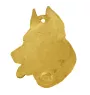 Berger de Beauce, Beauceron - Vergoldeter Schlüsselanhänger mit Hund, Handtaschenschmuck, Luxus-Accessoire der Marke Art-Dog