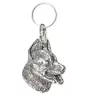 Beauceron, berger de Beauce, berger francais, bas-rouge - Pendentif argenté avec un chien dans une boîte décorative, décoration de sac à main, pendentif de sac à dos par la marque Art-Dog