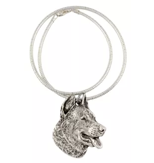 Berger de Beauce, Beauceron - Hundehalsband, einzigartiger Schmuck für den Hundefan, einzigartiger Kreuzotter-Anhänger der Marke Art-Dog