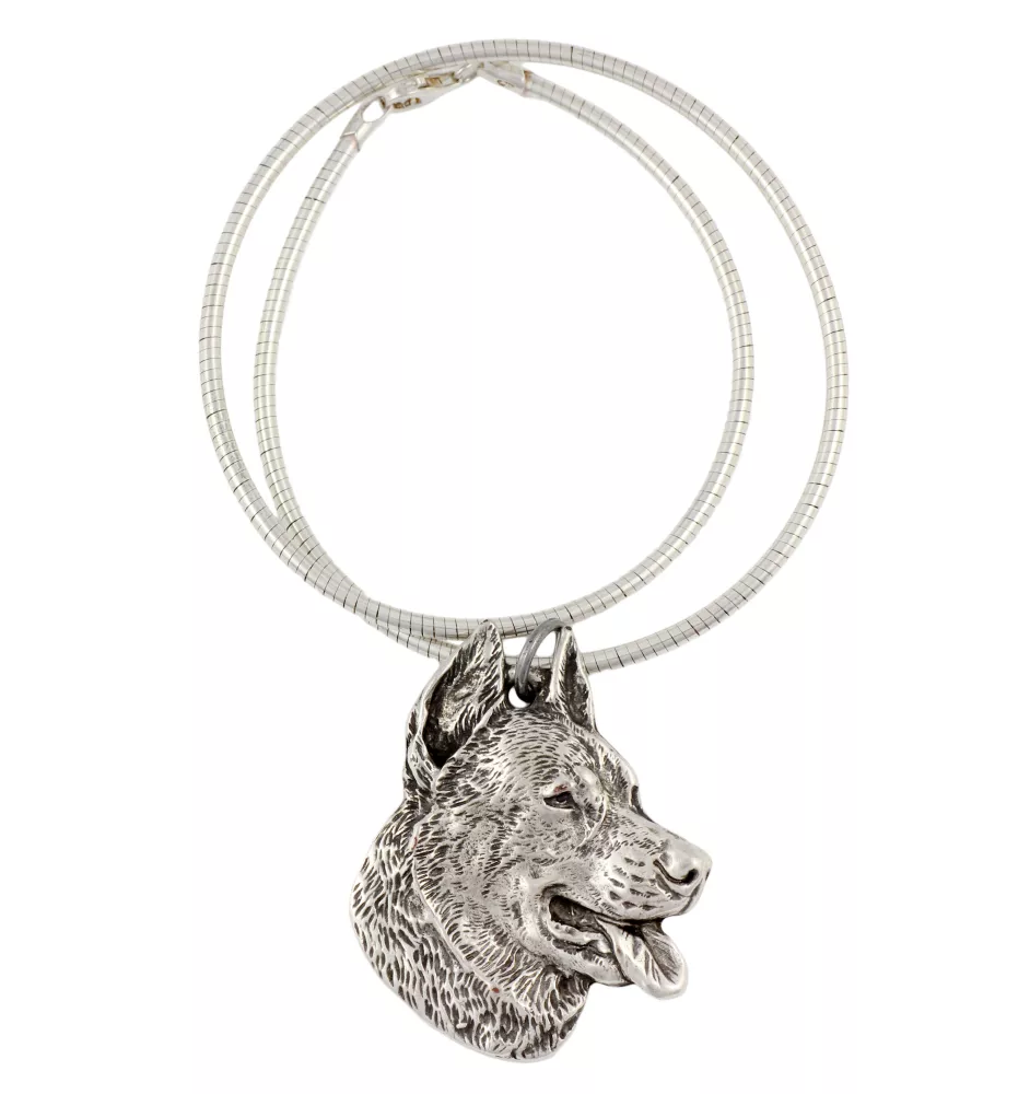 Berger de Beauce, Beauceron - Hundehalsband, einzigartiger Schmuck für den Hundefan, einzigartiger Kreuzotter-Anhänger der Marke Art-Dog